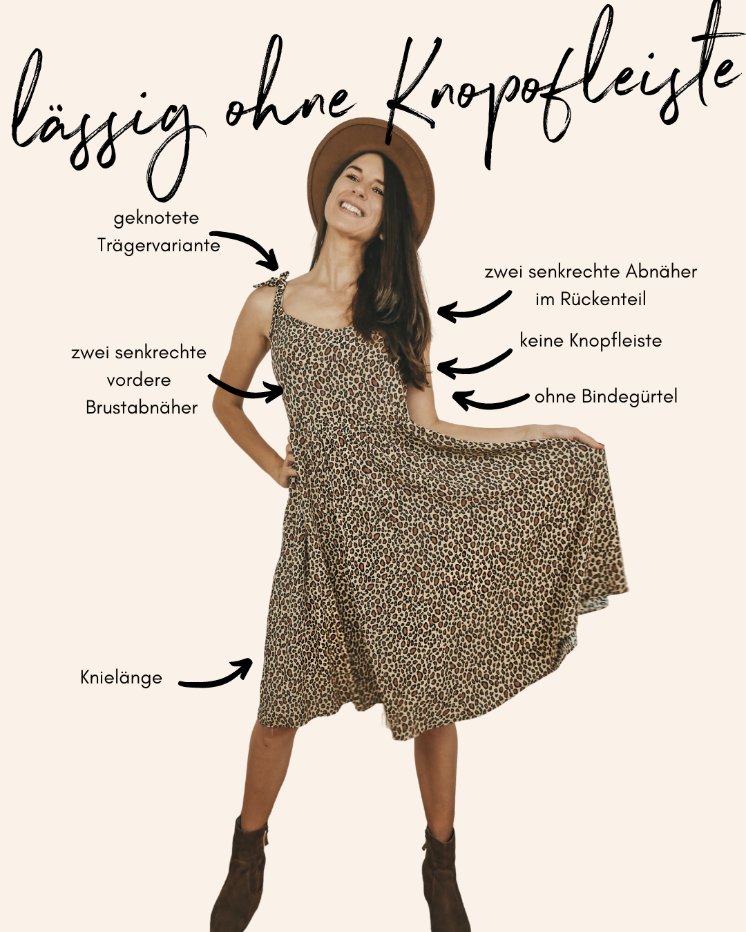 Maxikleid - MARISOL - Schnittmuster eBook-4 Maxikleid - MARISOL - Schnittmuster eBook-4