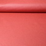Beschichtete Baumwolle Laura - Uni Rot