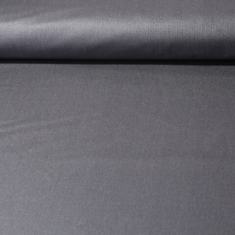 Coton enduit Laura - Uni Gris