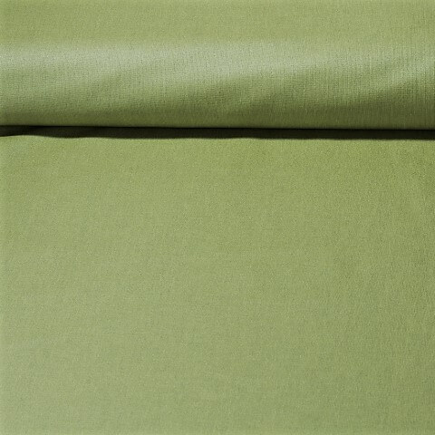Coton enduit Laura - Uni Vert