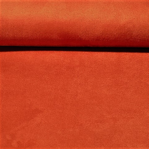 Kunstleder Micro - Kupferrot 