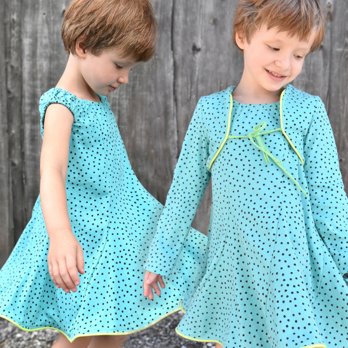 Kombi - Holli Bolli Bolero und Miss Holli Drehkleid - Schnittmuster eBook-2 Kombi - Holli Bolli Bolero und Miss Holli Drehkleid - Schnittmuster eBook-2
