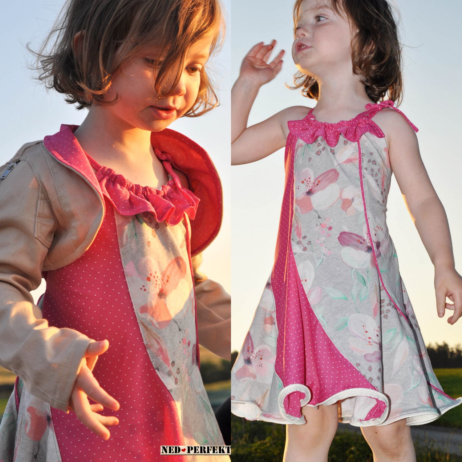 Kombi - Holli Bolli Bolero und Miss Holli Drehkleid - Schnittmuster eBook-4 Kombi - Holli Bolli Bolero und Miss Holli Drehkleid - Schnittmuster eBook-4