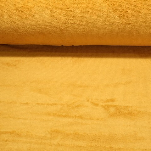 Tissu éponge Babsi - Curry Uni