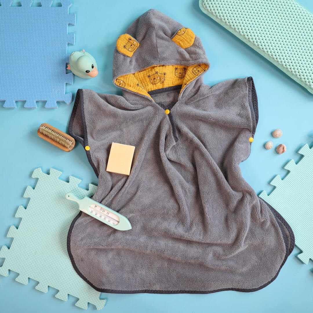 Frottee Babsi - Uni Grau-1 Frottee Babsi - Uni Grau-1
