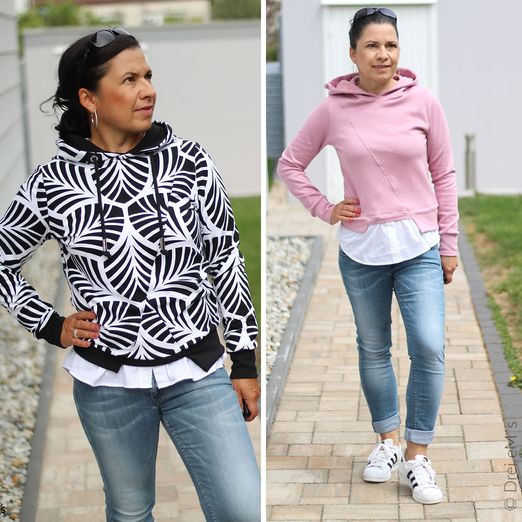Hoodie - Arosa - Schnittmuster eBook