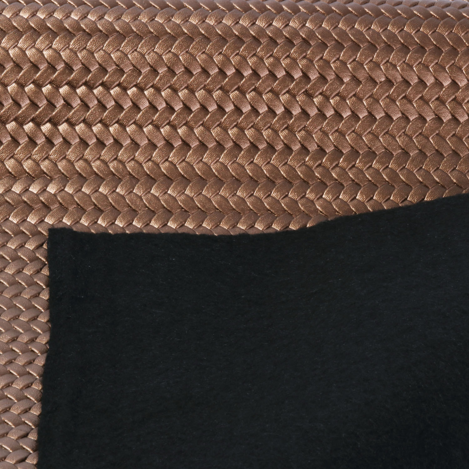 Simili synthétique - Tressé bronze-1 Simili synthétique - Tressé bronze-1