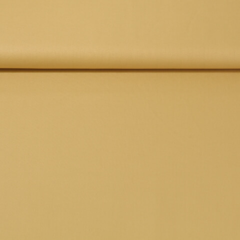 Tissu en coton bio Isidor - Jaune Uni foncé