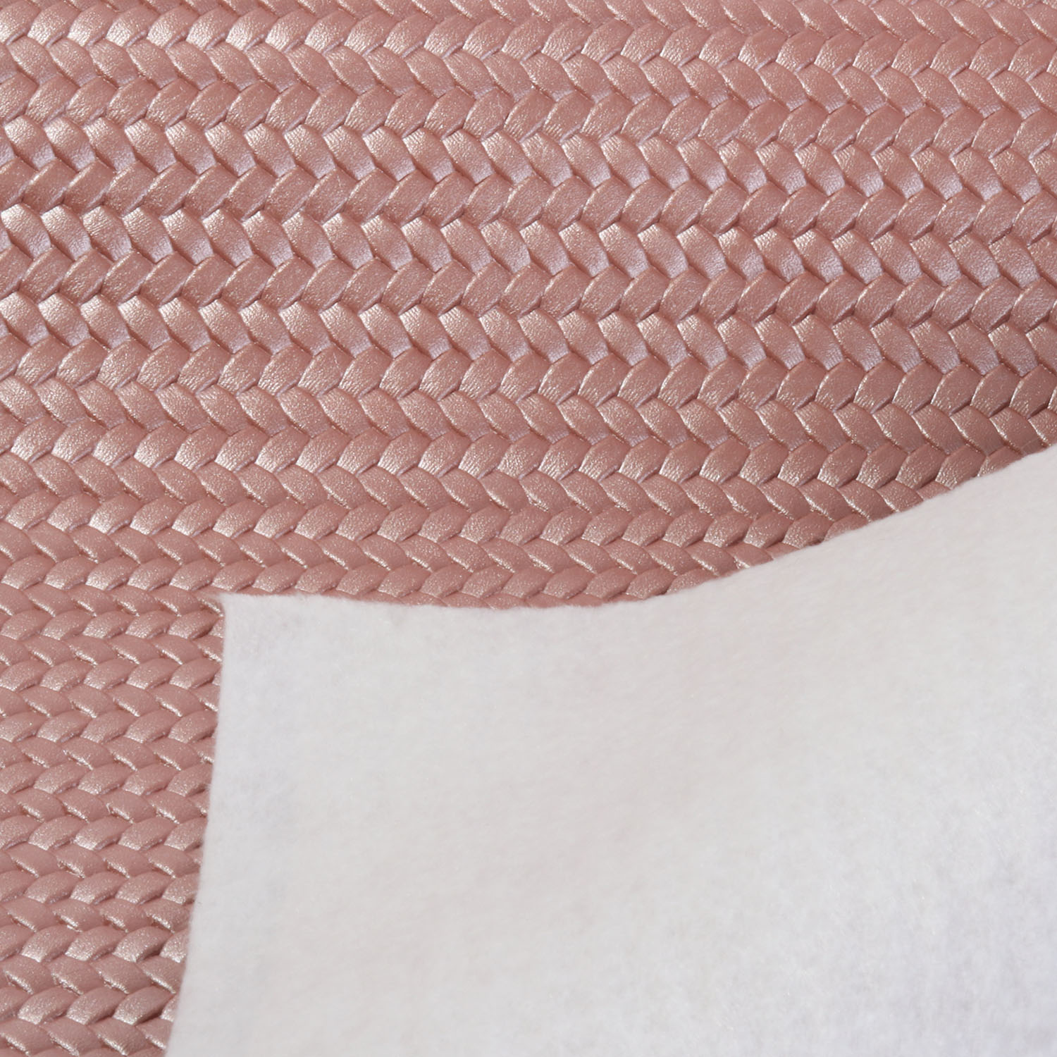 Kunstleder - Zopfmuster rosa-1 Kunstleder - Zopfmuster rosa-1