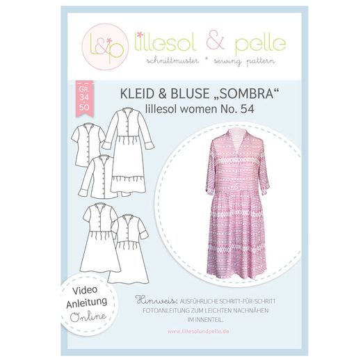Kleid und Bluse - Sombra - No. 54 - Papierschnittmuster