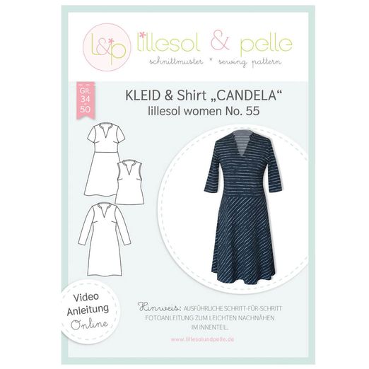 Kleid und Shirt - Candela - No. 55  - Papierschnittmuster