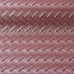 Simili synthétique - Chevrons 3D Rose