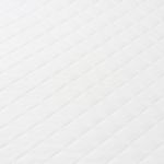 Simili synthétique matelassé - blanc