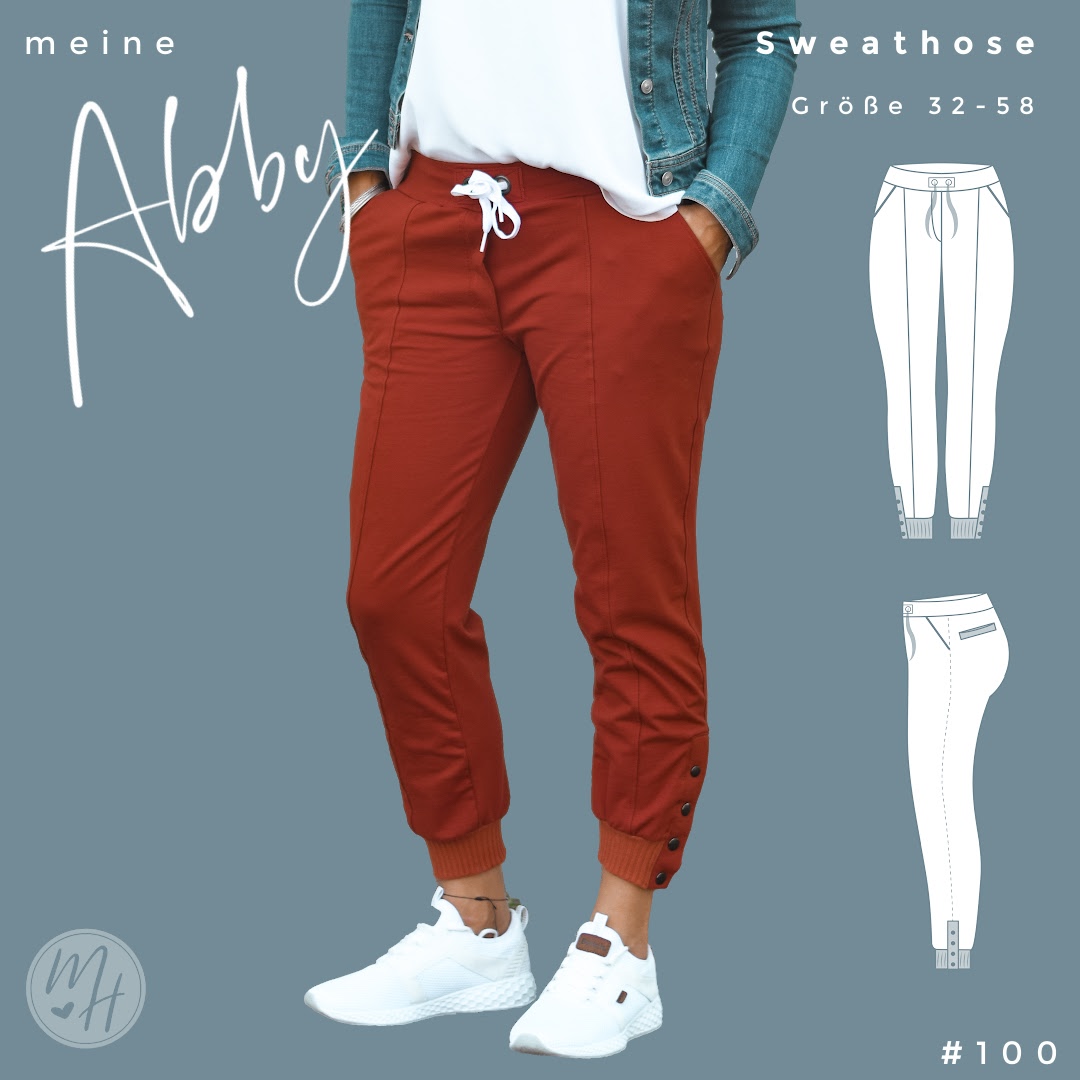 Sweathose - Abby - Schnittmuster eBook-1 Sweathose - Abby - Schnittmuster eBook-1