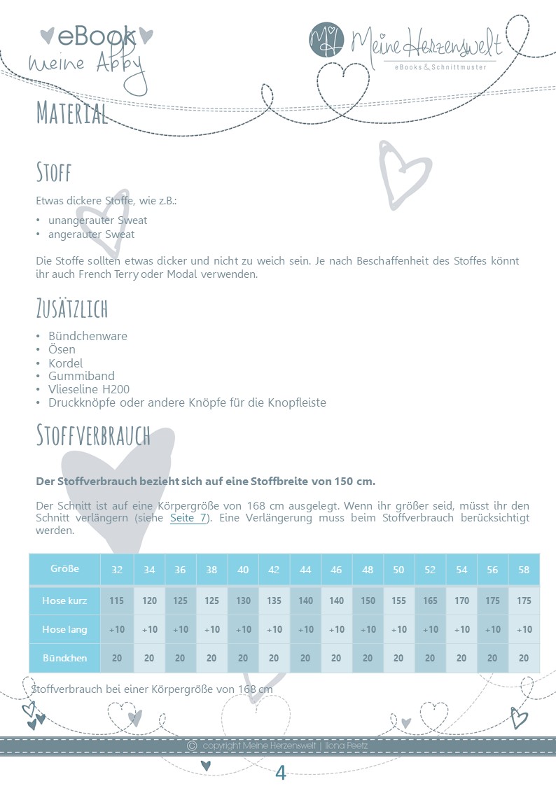 Sweathose - Abby - Schnittmuster eBook-4 Sweathose - Abby - Schnittmuster eBook-4
