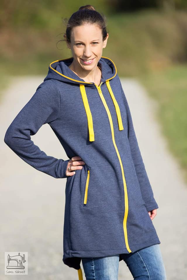Sweatjacke - Claire - Schnittmuster eBook-5 Sweatjacke - Claire - Schnittmuster eBook-5