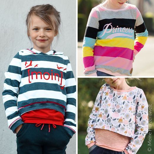 Hoodie - Amy - Schnittmuster eBook Hoodie - Amy - Schnittmuster eBook