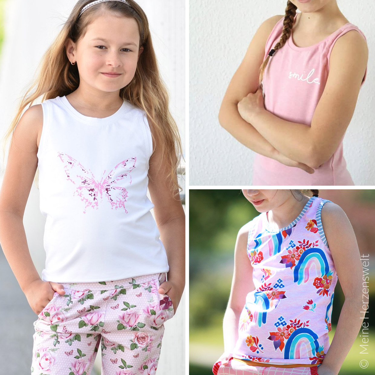 Tanktop - Lucy Kids - Schnittmuster eBook-0 Tanktop - Lucy Kids - Schnittmuster eBook-0