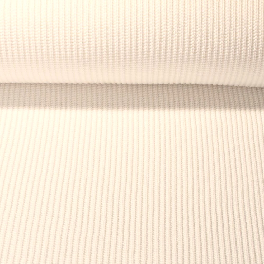 Stricksweat Ludwig - Uni Creme Weiß-0 Stricksweat Ludwig - Uni Creme Weiß-0