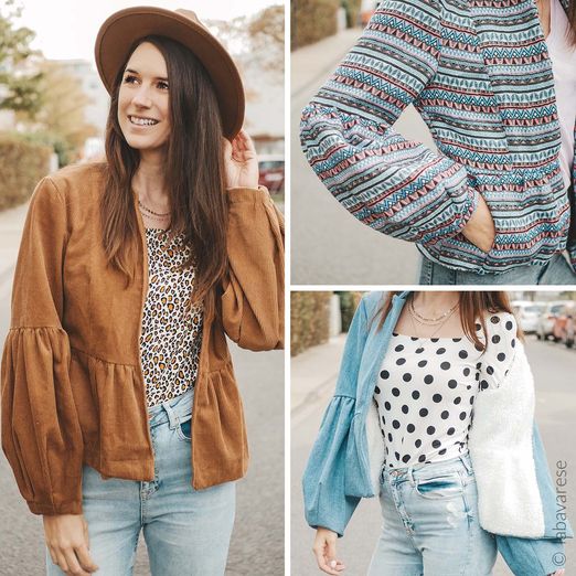 Jacke - THE BOHO JACKET - Schnittmuster eBook