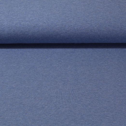 Sommersweat - Swafing Maike Melange Blau 1253