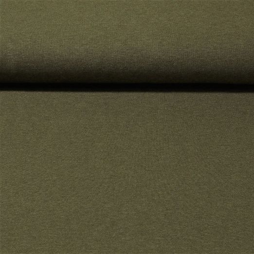Sommersweat - Swafing Maike Melange Khaki 1769