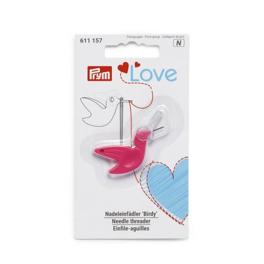 PRYM Love Birdy, enfile-aiguille