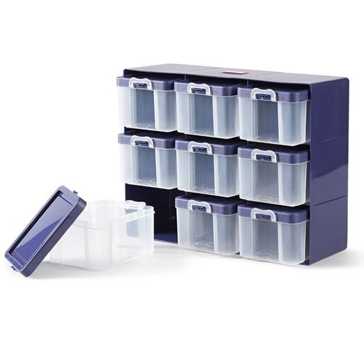 Boîte de tri PRYM avec 9 boîtes