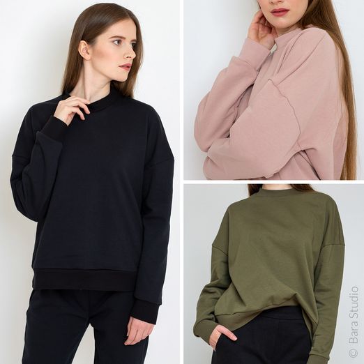 Sweatpullover - Hanna - Schnittmuster eBook