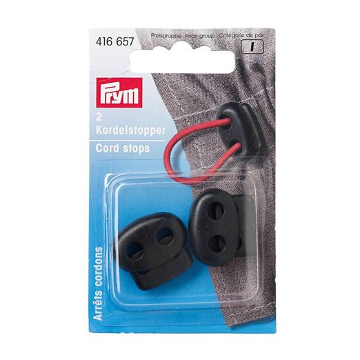 PRYM embout de cordon à deux trous PRYM embout de cordon à deux trous