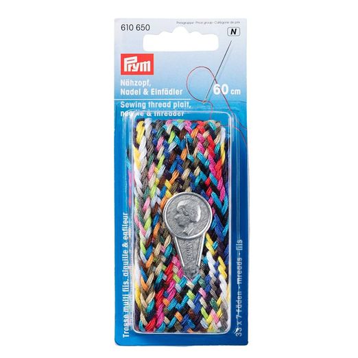 PRYM Nähzopf mit Nadel und Einfädler