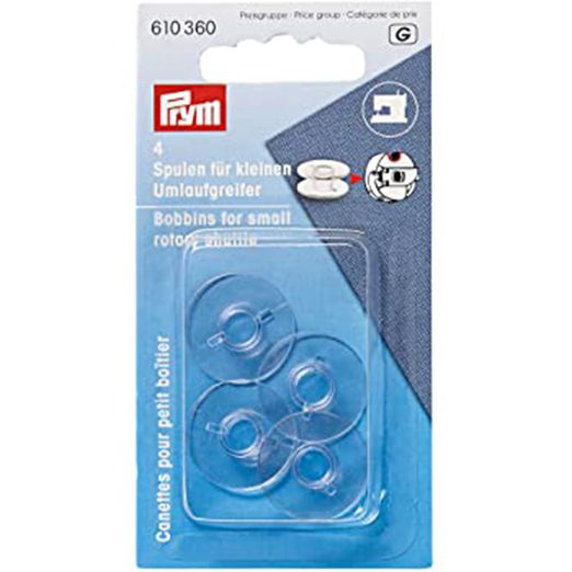 Fil de canette PRYM pour petit crochet rotatif 21,2mm Fil de canette PRYM pour petit crochet rotatif 21,2mm