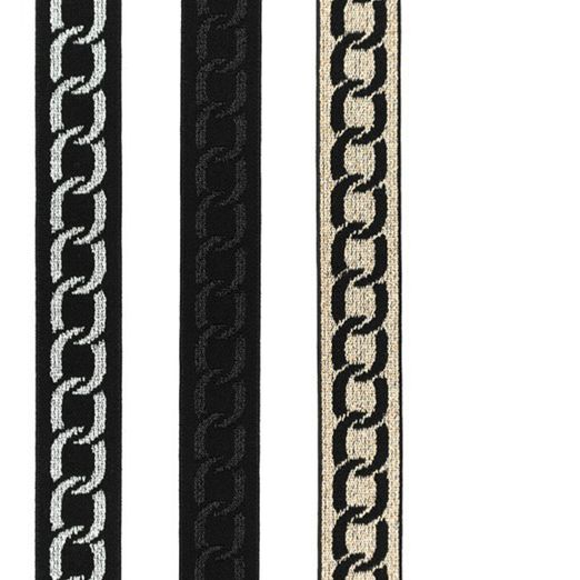 Ruban élastique jacquard de 20 mm - au mètre Ruban élastique jacquard de 20 mm - au mètre