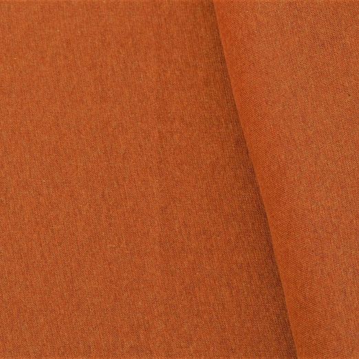 Bündchen Uni - Swafing Heike Melange Terracotta 1714