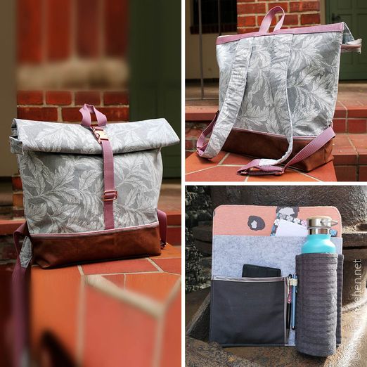 Rucksack - Maja mit Organizer - Schnittmuster eBook