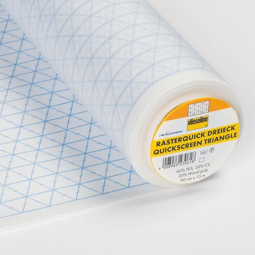 Vlieseline Rasterquick triangle - 90cm de large Vlieseline Rasterquick triangle - 90cm de large