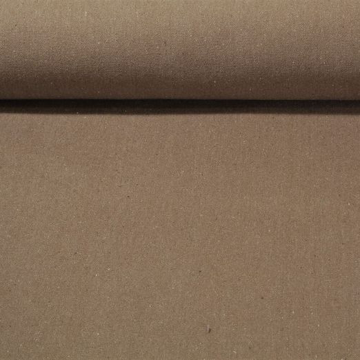 Canevas coton Peter - Taupe Melange