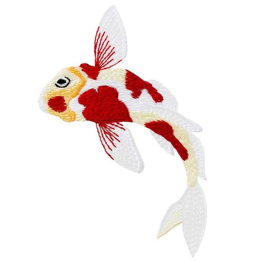 Ecusson thermocollant Koi
