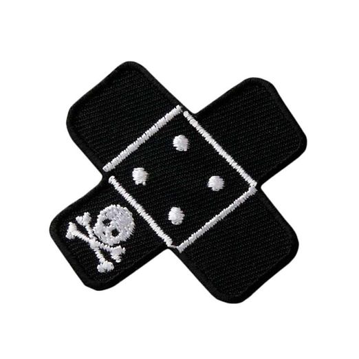Ecusson thermocollant noir Ecusson thermocollant noir