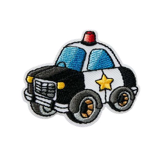 Ecusson thermocollant voiture de police Ecusson thermocollant voiture de police