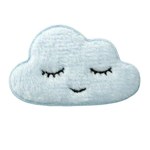 Patch Wolke - blau