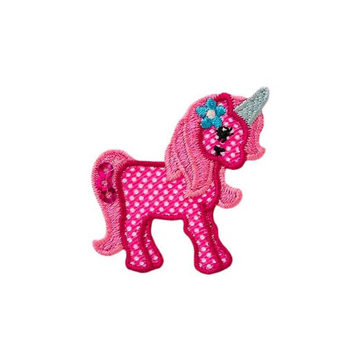 Patch Einhorn Pink - Pailletten klein Patch Einhorn Pink - Pailletten klein