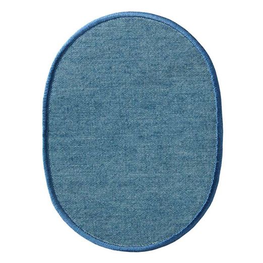 Ecusson thermocollant jeans Ecusson thermocollant ovale lumineux - 2 pièces Ecusson thermocollant jeans Ecusson thermocollant ovale lumineux - 2 pièces