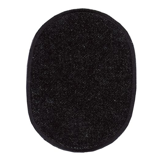 Flicken Jeansflick oval schwarz - 2 Stück Flicken Jeansflick oval schwarz - 2 Stück