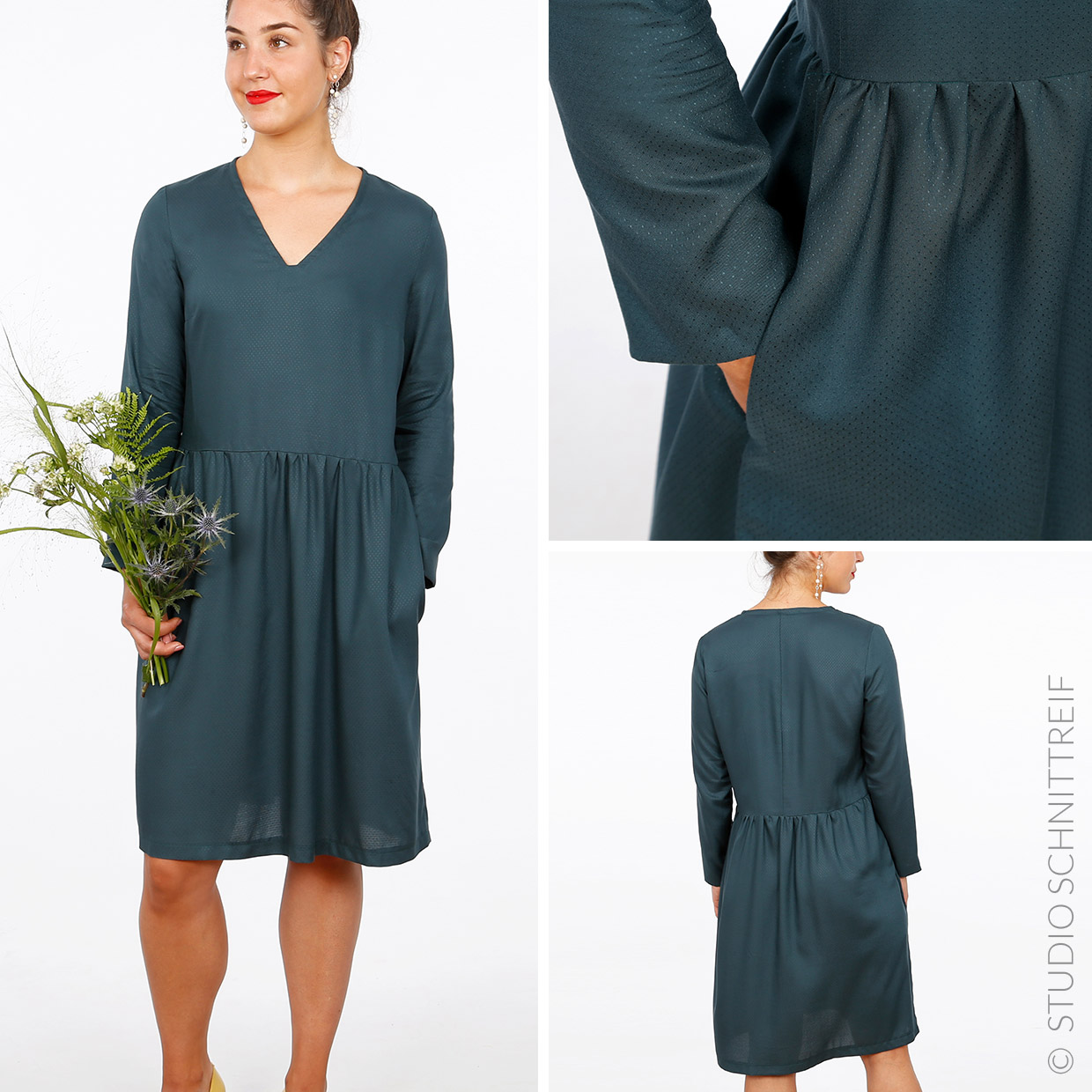 Kleid - FRAU MARY - Schnittmuster eBook-0 Kleid - FRAU MARY - Schnittmuster eBook-0