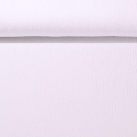 Mousseline de coton Pina - Blanc