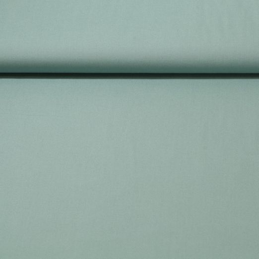 Bio Baumwollstoff Ilvi - Uni Dusty Mint