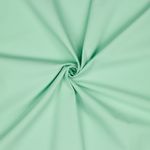 Tissu en coton bio - Uni menthe