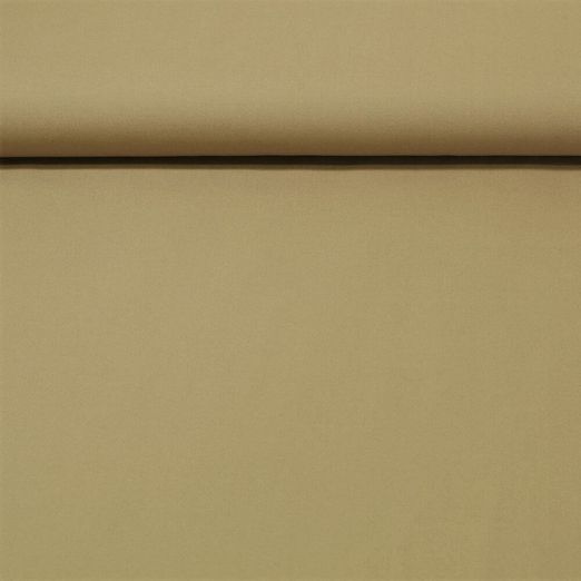 Bio Baumwollstoff Ilvi - Uni Olive