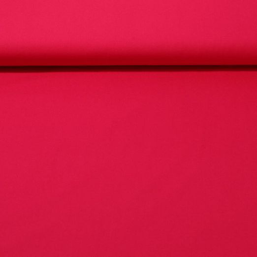 Bio Baumwollstoff Ilvi - Uni Fuchsia